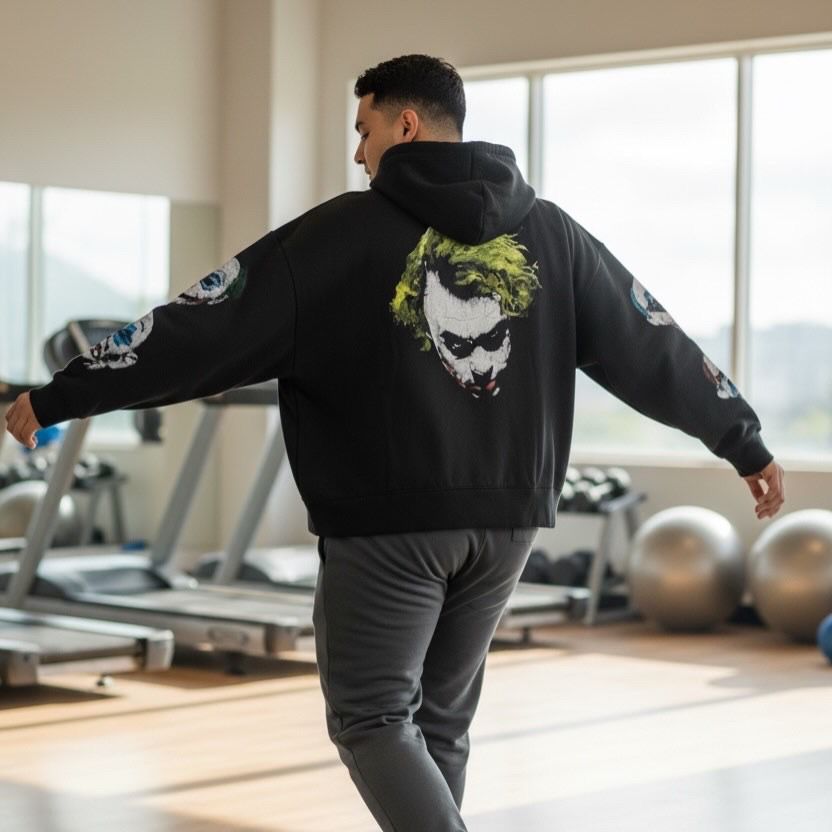 YOUNGLA X BATMAN MIDNIGTH JOKER HOODIE