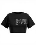 YOUNGLA TOP CROP URBAN TEE