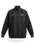 ADIDAS & ALL BLACKS PLAID WOVEN FIREBIRD TRACK JACKET