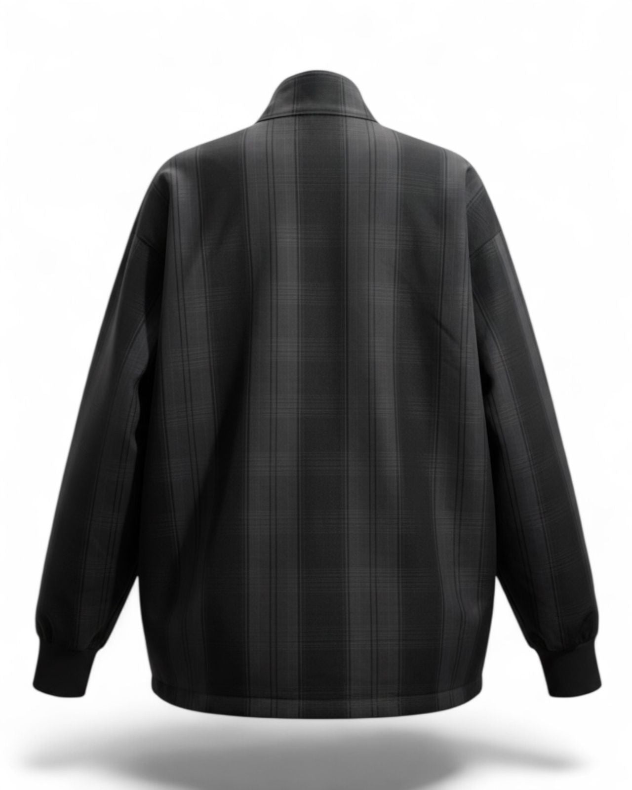 ADIDAS & ALL BLACKS PLAID WOVEN FIREBIRD TRACK JACKET