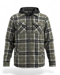 MOUNTAIN RIDGE FLANNEL HOODED JACKET