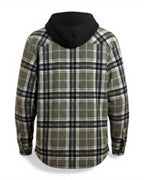 MOUNTAIN RIDGE FLANNEL HOODED JACKET