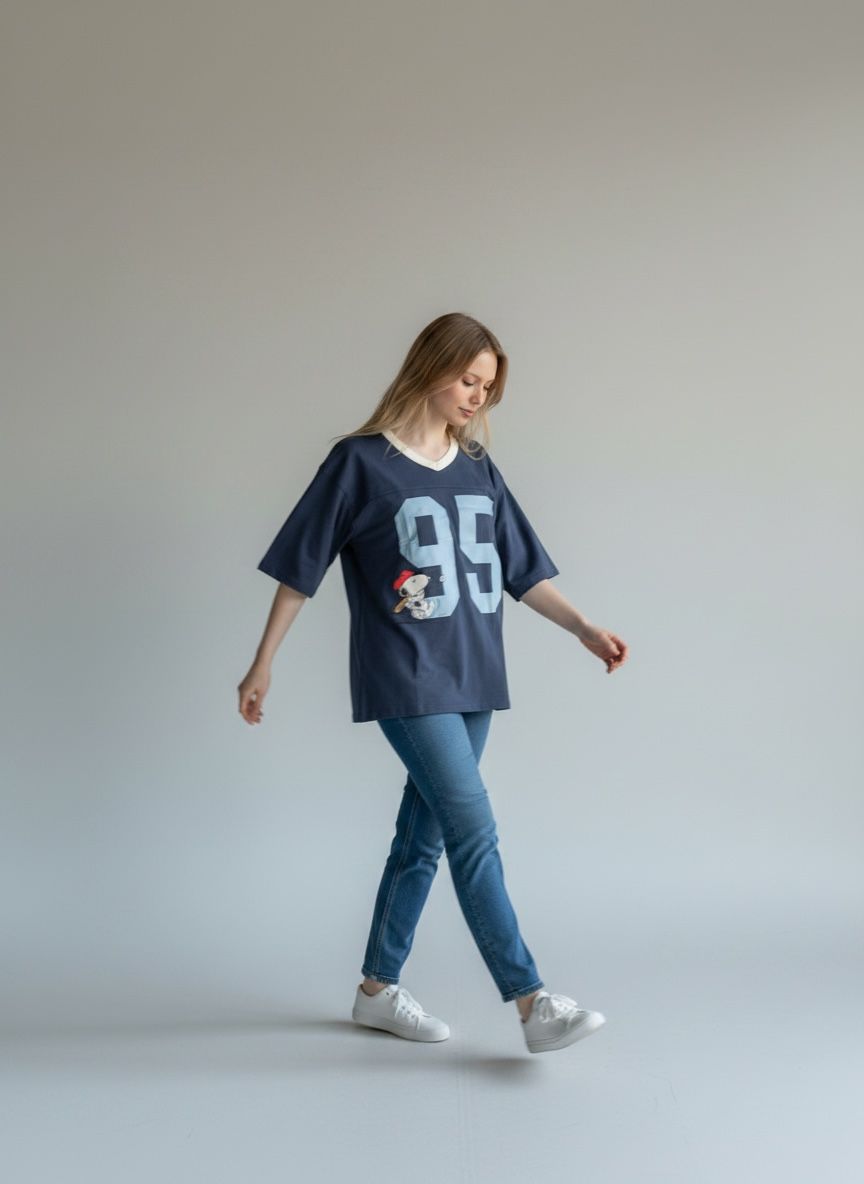 SNOOPY BASEBALL CLUB JERSEY
