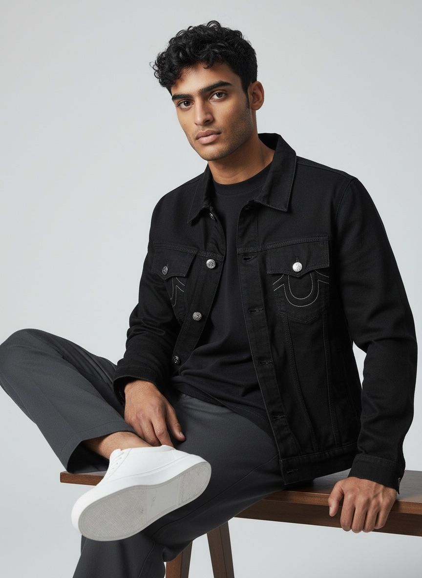 TRUE RELIGION TRUCKER JACKET
