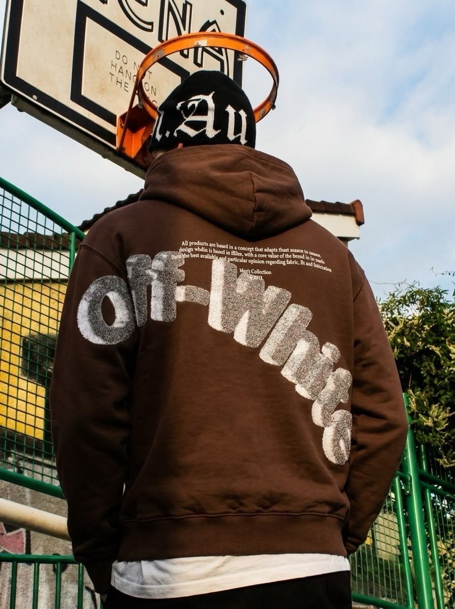 OFF-WHITE LOGO SKATE HOODIE